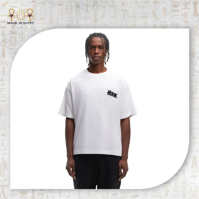 Hook Graphic Logo Oversized T-Shirt - Image 3