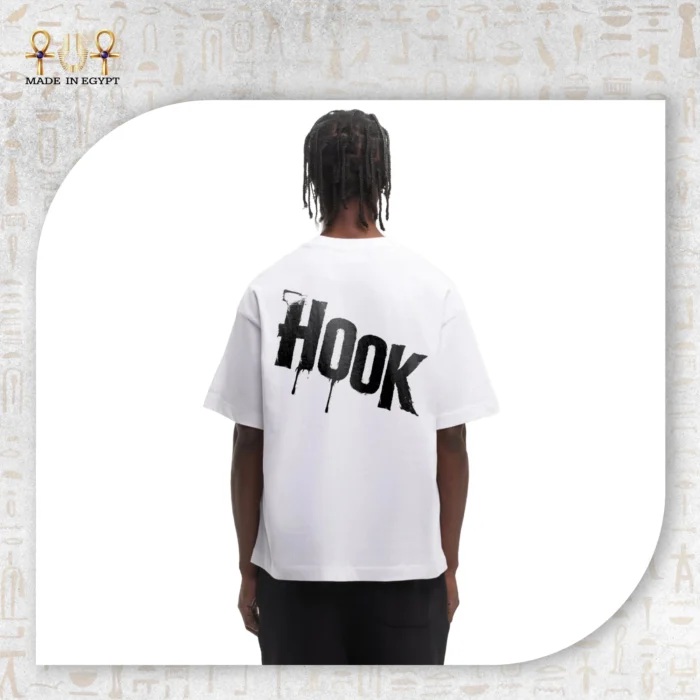 Hook Graphic Logo Oversized T-Shirt - Image 4