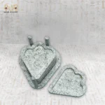 Turquoise Marble Effect Serving Tray Set - Image 10