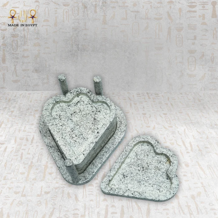 Turquoise Marble Effect Serving Tray Set - Image 10