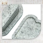 Turquoise Marble Effect Serving Tray Set - Image 9