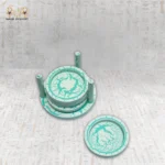 Turquoise Marble Effect Serving Tray Set - Image 17