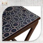 ⁦Luxury Wooden Side Table with Islamic Pattern⁩ - الصورة ⁦3⁩