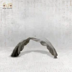 ⁦طبق ديكور معدني مموج بتصميم فني فاخر⁩ - الصورة ⁦2⁩