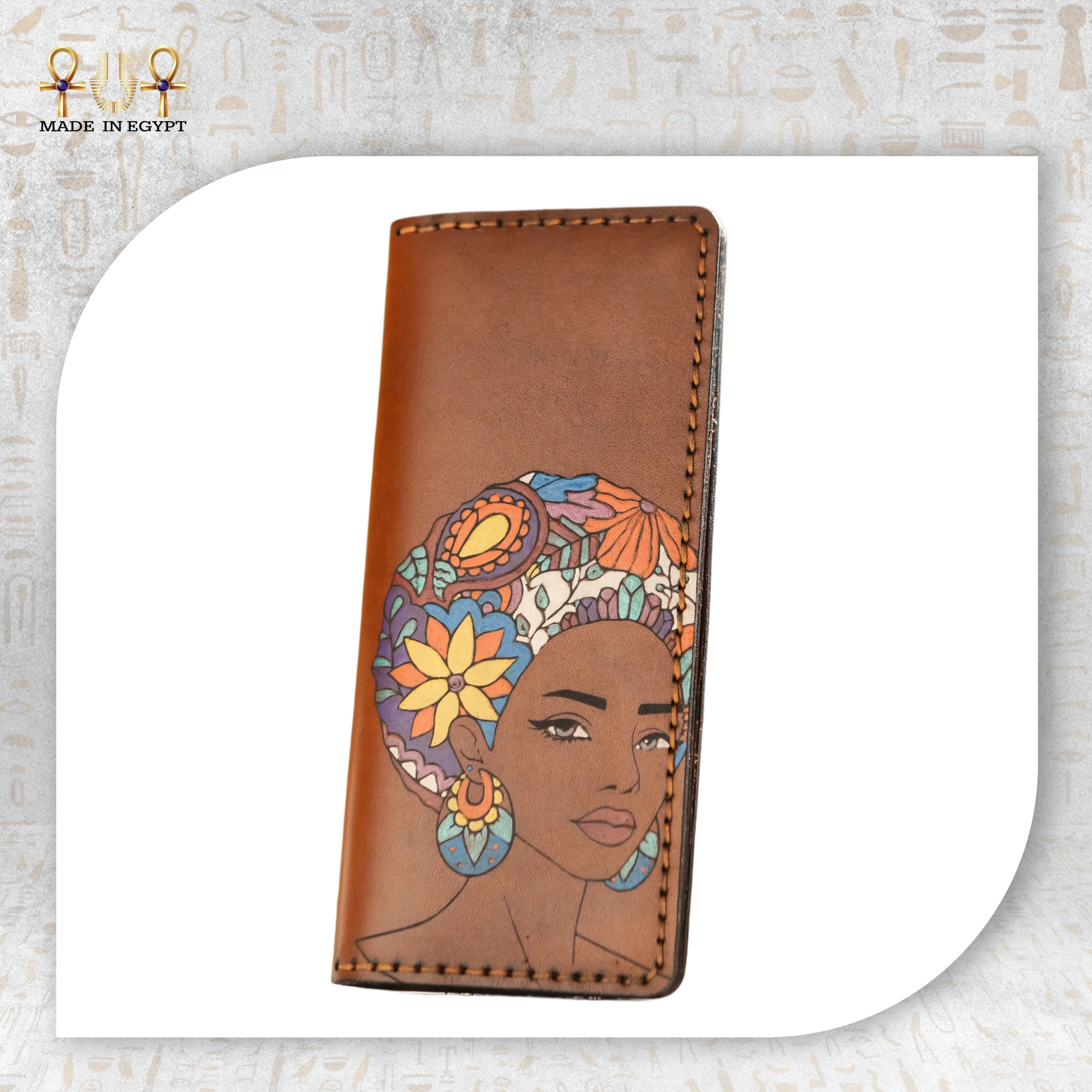 @4a Art Soul Leather Wallet Art Soul Leather Wallet - Image 1