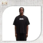 Hook Arrow Graffiti Oversized T-Shirt - Image 3