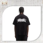 Hook Arrow Graffiti Oversized T-Shirt - Image 4
