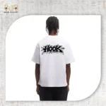 Hook Arrow Graffiti Oversized T-Shirt - Image 2