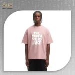 تيشيرت أوفر سايز بطباعة Till Death We Do Art - الصورة 2