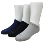 Men's Half Socket Terry Heel & Toe Socks 3-Pack