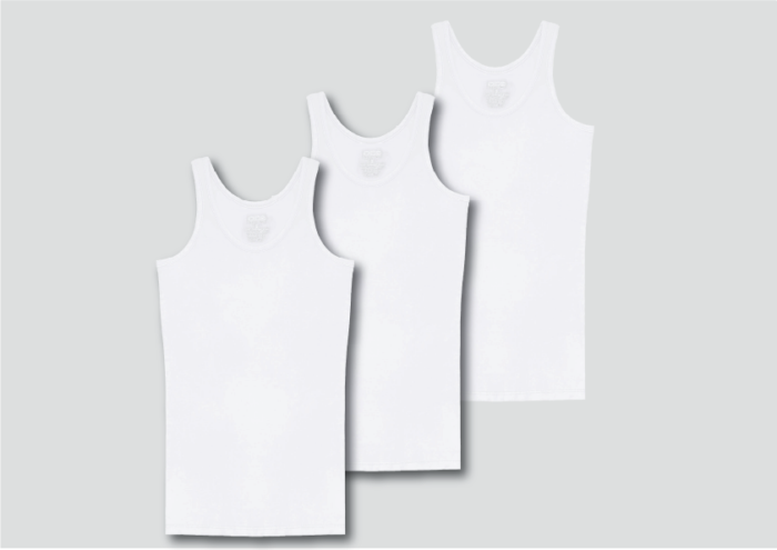 ⁦Men Tank Top Pack Of 3⁩ - الصورة ⁦2⁩