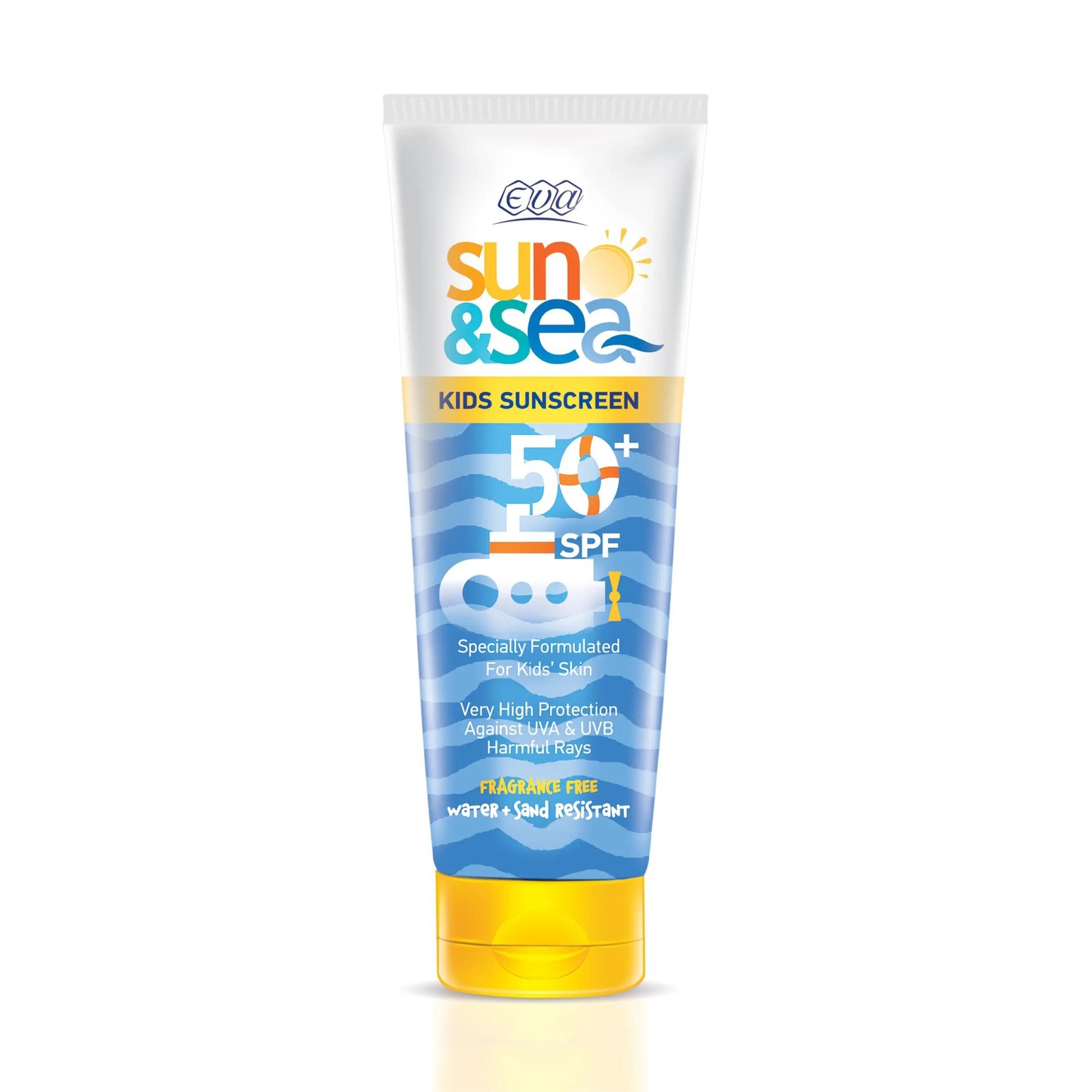 DNulIzaNJLLtCRVXYF1fP47kkyWEryT7K2VjcvDp.jpg Eva Sun & Sea Kids Sunscreen Lotion SPF ( 50+ ) 200 Ml - الصورة 1