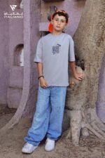 Boys OverSize T-Shirt ITSH77 - الصورة 3
