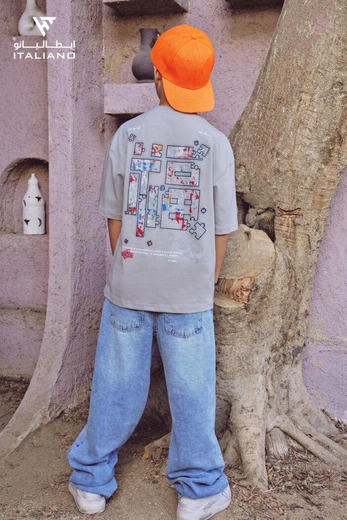 ⁦Boys OverSize T-Shirt ITSH77⁩ - الصورة ⁦14⁩