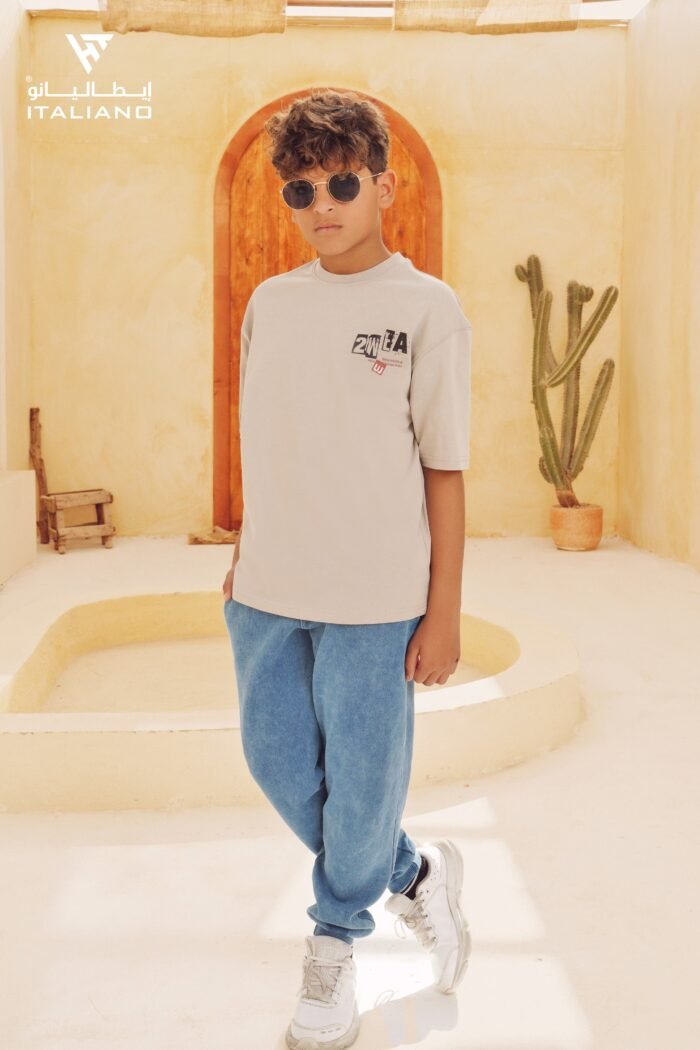 Boys OverSize T-Shirt ITSH95 - Image 2