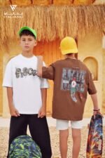 Boys OverSize T-Shirt ITSH138 - الصورة 9