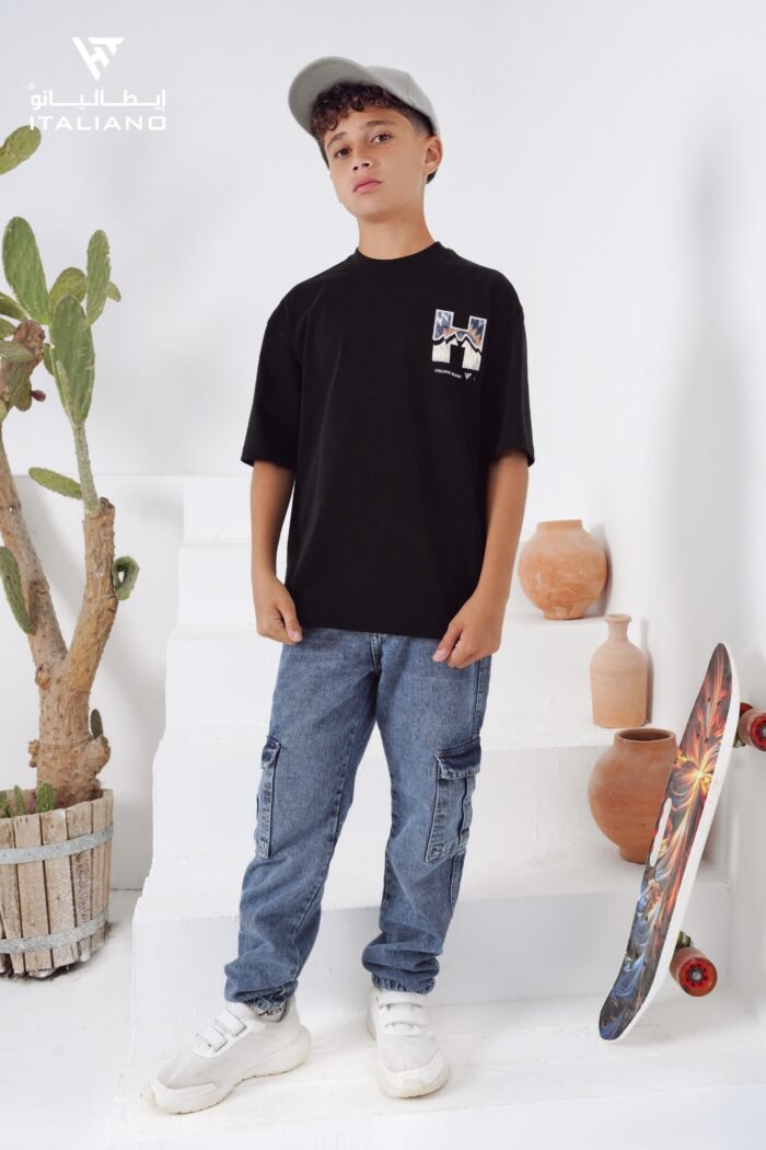 Boys OverSize T-Shirt ITSH63 - Image 6