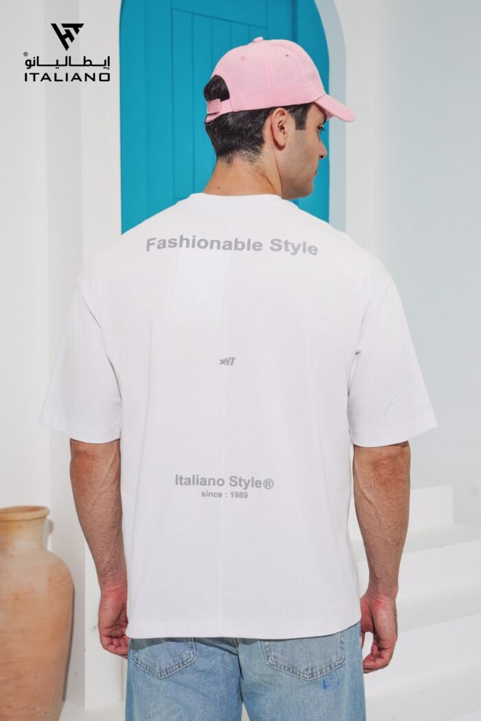 ⁦Men OverSize T-Shirt ITSH54⁩ - الصورة ⁦5⁩