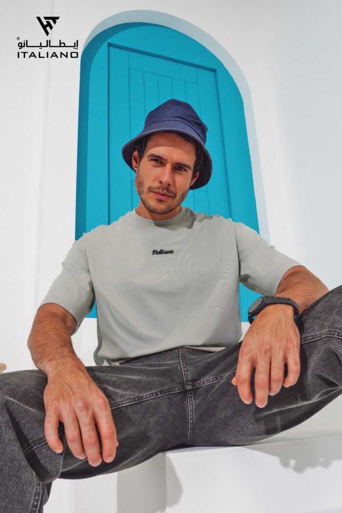⁦Men OverSize T-Shirt ITSH54⁩ - الصورة ⁦10⁩