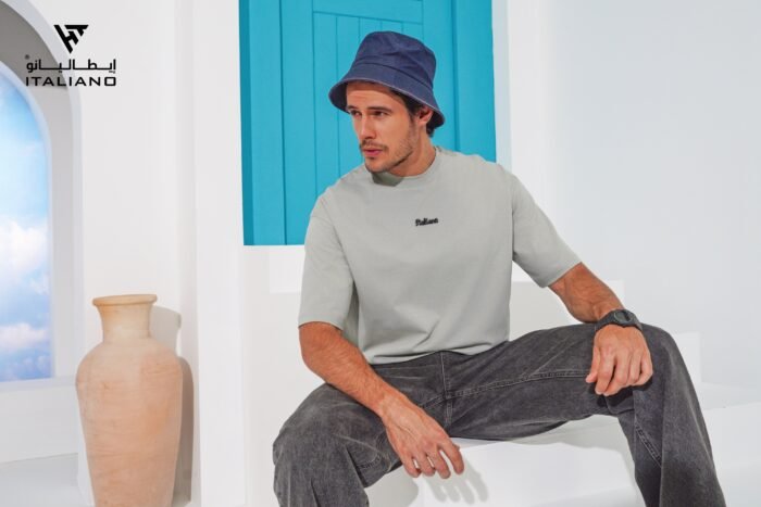 ⁦Men OverSize T-Shirt ITSH54⁩ - الصورة ⁦11⁩