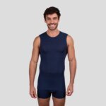 Crew Wide Strap Top