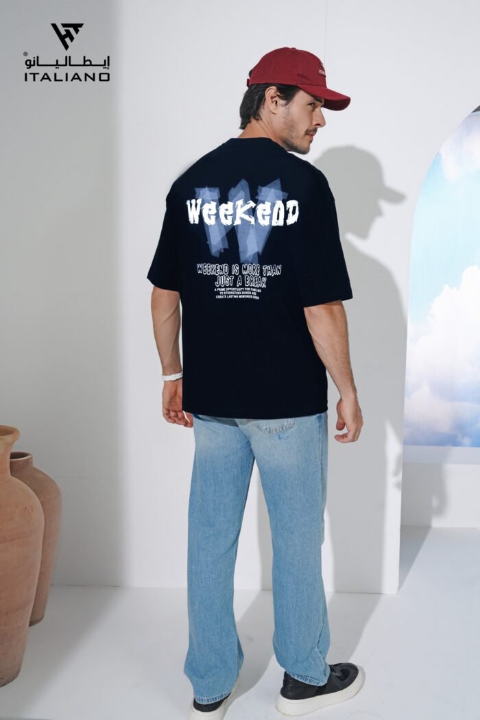 ⁦Men OverSize T-Shirt ITSH58⁩ - الصورة ⁦4⁩