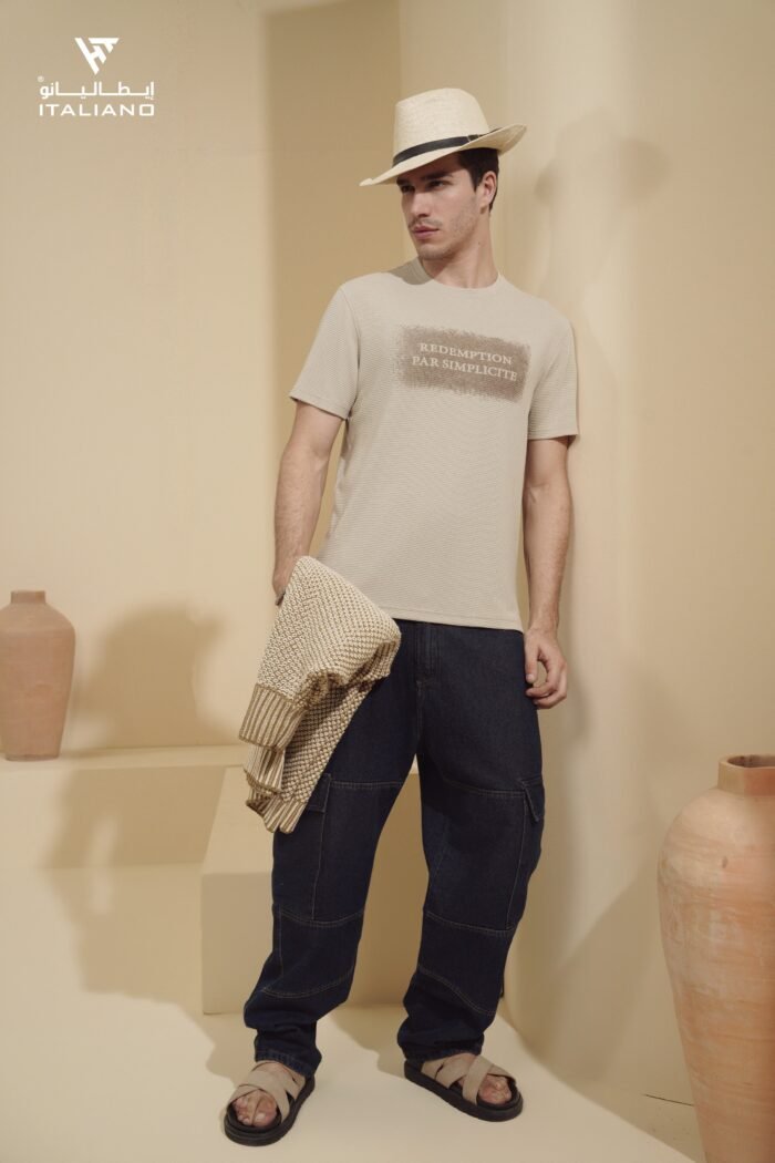 ⁦Men T-Shirt ITSH188⁩ - الصورة ⁦2⁩