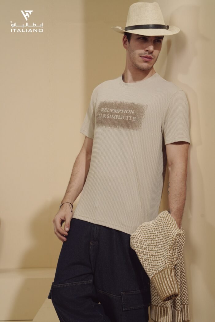 ⁦Men T-Shirt ITSH188⁩ - الصورة ⁦7⁩