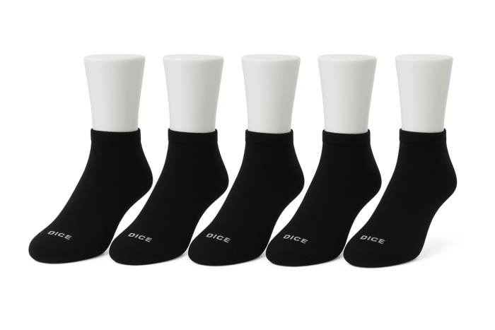 Men's Half Socket Socks 5-Pack - Image 3