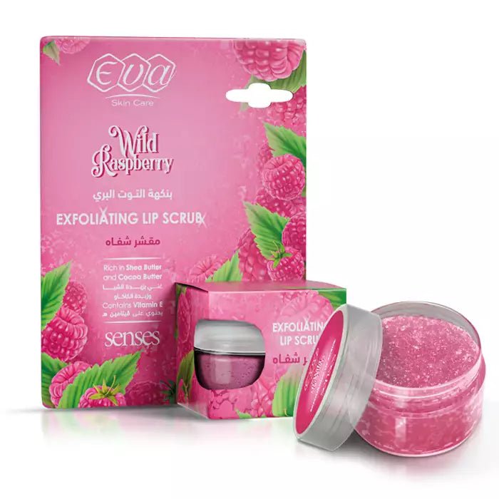 Ejcl9ErmfTBzxldJmSY2z5keJzTQp60Lktxb9lNG.jpg Eva Skin Care Senses Exfoliating Lip Scrub Wild Raspberry Flavored 20 Ml - Image 1