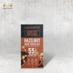 Hazelnut Dark Chocolate Bar Sweetened With Monkfruit