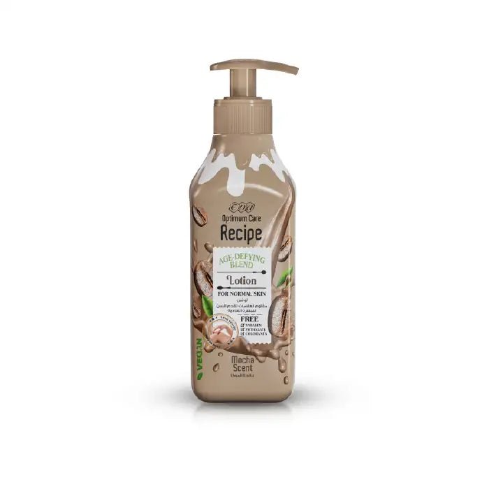 MS8Xr6qOfdE4CSDt2ZAvHyDKgn6les7LCEb80qTJ.jpg Eva Recipe Age Defying Blend Lotion For Normal Skin Mocha Scent 370 Ml - Image 1