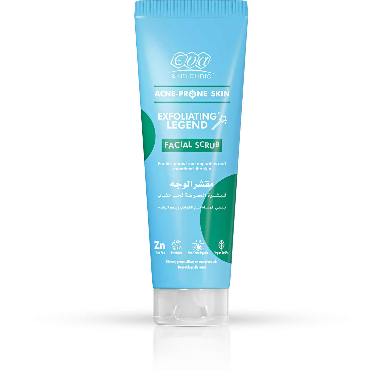 SI5xUSHzqcgWN434FXSGgtfnyP9rlPcA4X5npHqy.png Eva Skin Clinic Acne-Prone Skin Facial Scrub 100 Ml - Image 1