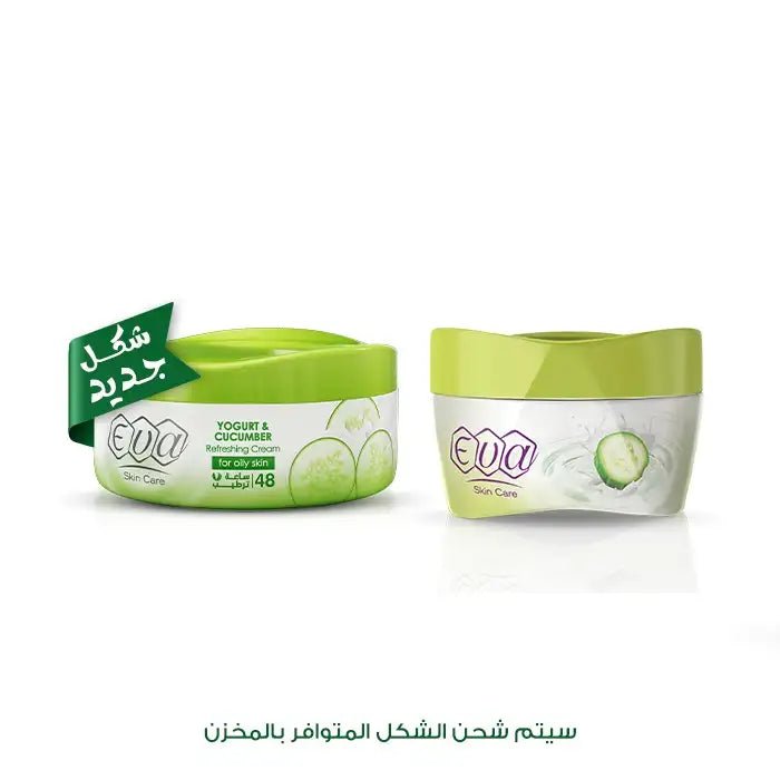 TSDzUtbgAOwfD9mA2YpnW3D5YXW5CqhDxgO9kspW.jpg Eva Skin Care Cream With Yoghurt And Cucumber For Oily Skin 170 Gm - Image 1