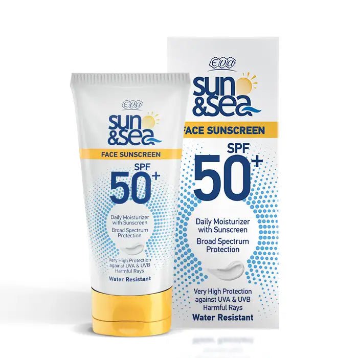 aQuqOr8VggYrLg6EiNMqyBxSITCWD6P6SwDP3qNm.jpg Eva Sun & Sea Face Sunscreen ( SPF 50+ ) 40 Ml - الصورة 1