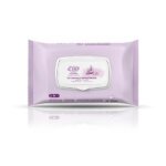 Eva Skin Care Facial Wipes For Cleansing & Makeup Removal For Normal / Dry Skin ( 25 Wipes)
