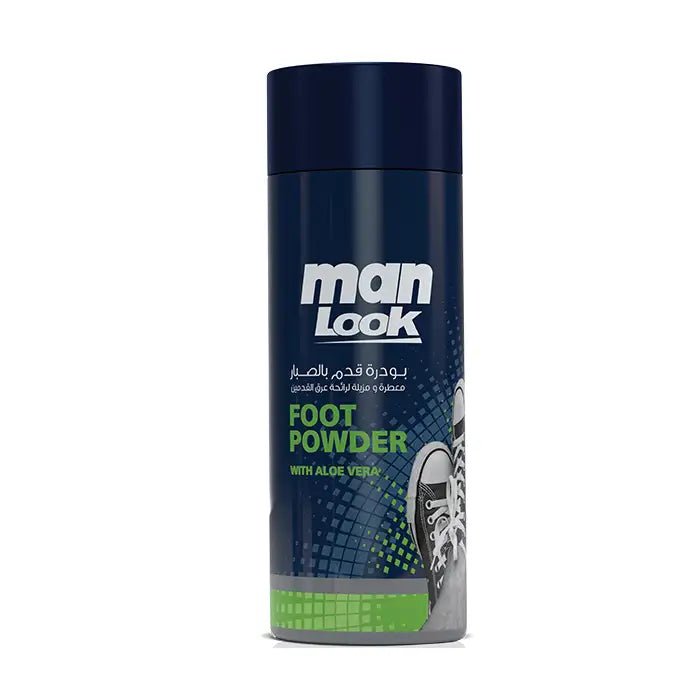 oFvtNfp2PVc3YZmoLQKYIqhlthZhfQJ8ocAwJCCD.jpg Best Seller -Man Look Foot Powder with Aloe Vera 50 gm - Image 1