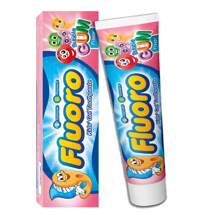 qVEzPQITujVPjPUhPBHY6bACklNvvBGFx8HZPuBQ.jpg Fluoro Kids Toothpaste With Bubble Gum Flavour 50 Gm - الصورة 1