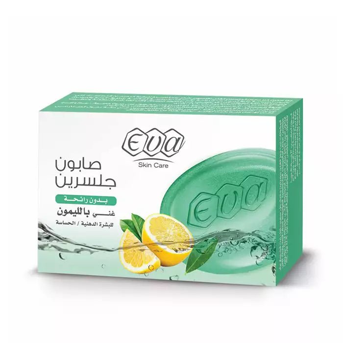 u6Xk6A79NhH7RLZUkXTViwoxs2477TBYSPesndze.jpg Eva Skin Care Glycerin Soap Enriched With Lemon For Oily / Sensitive Skin 120 Gm - Image 1
