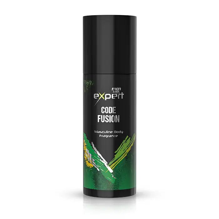 vS5qF16uAG8X3w5drgtTFTgy6jq62IXmipmZiF3x.jpg Man Look Expert Masculine Body Fragrance Code Fusion 150 Ml - Image 1