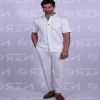 Buttoned Classic Set-Men - Versatile, half-sleeve buttoned shirt in premium fabric for multiple occasions